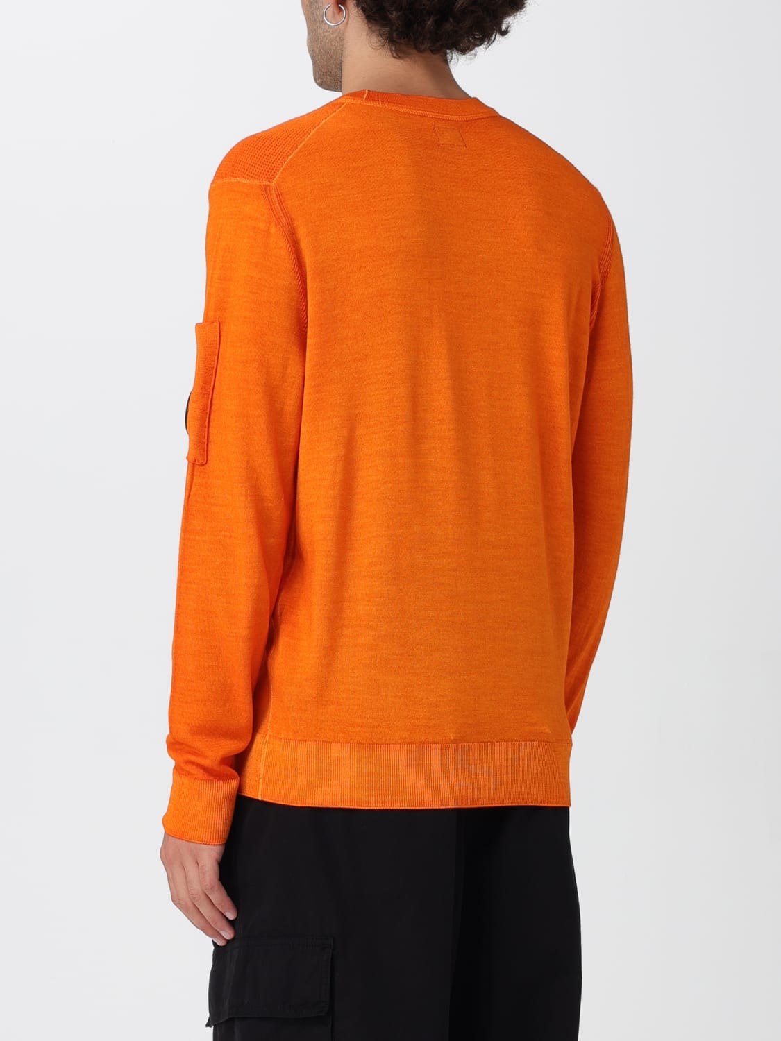 C.P. COMPANY JERSEY: Jersey hombre C.P. Company, Naranja - Img 3