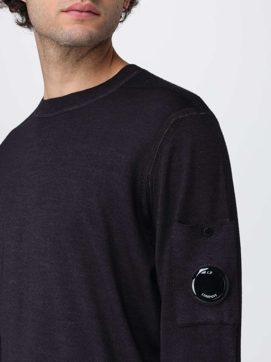 C.P. COMPANY 毛衣: 毛衣 男士 C.P. Company, 蓝色 - Img 4