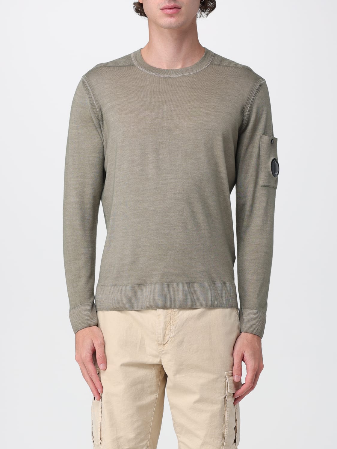 C.P. COMPANY SWEATER: Sweater men C.P. Company, Beige - Img 1