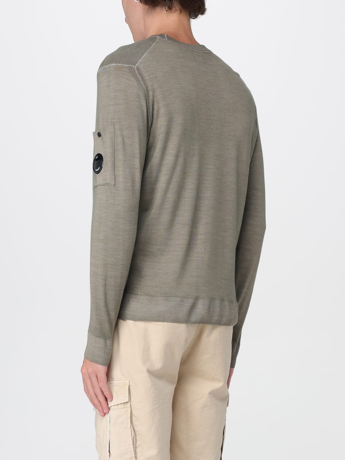 C.P. COMPANY SWEATER: Sweater men C.P. Company, Beige - Img 2