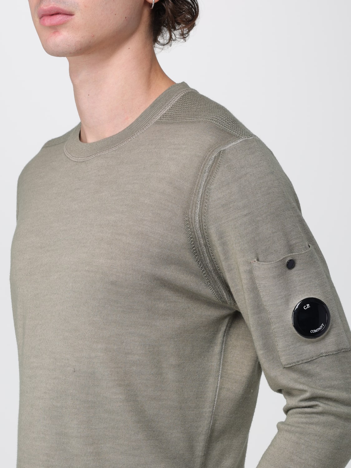 C.P. COMPANY SWEATER: Sweater men C.P. Company, Beige - Img 3