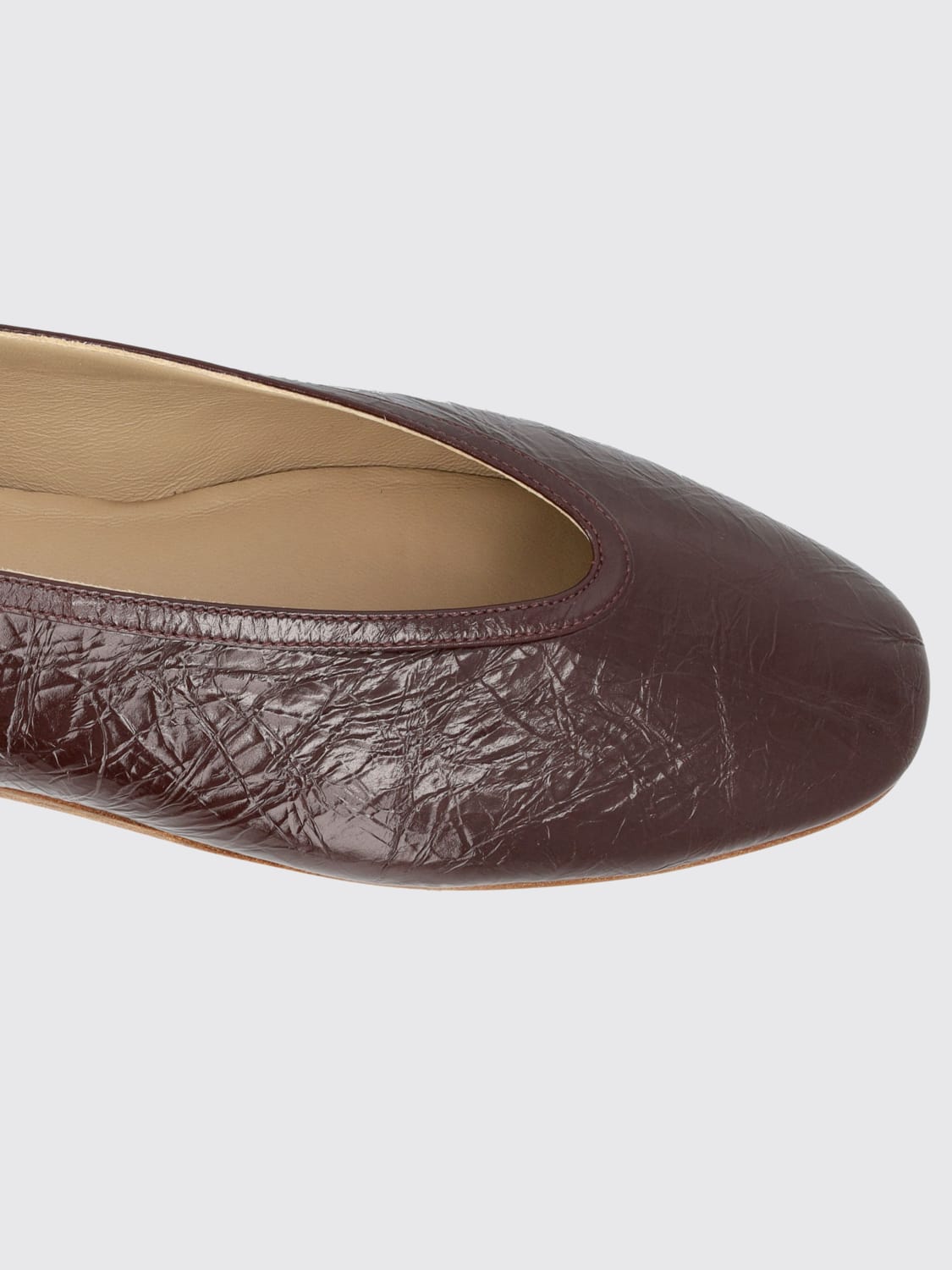 LE MONDE BERYL BALLET FLAT: Flat shoes woman Le Monde Beryl, Burgundy - Img 4