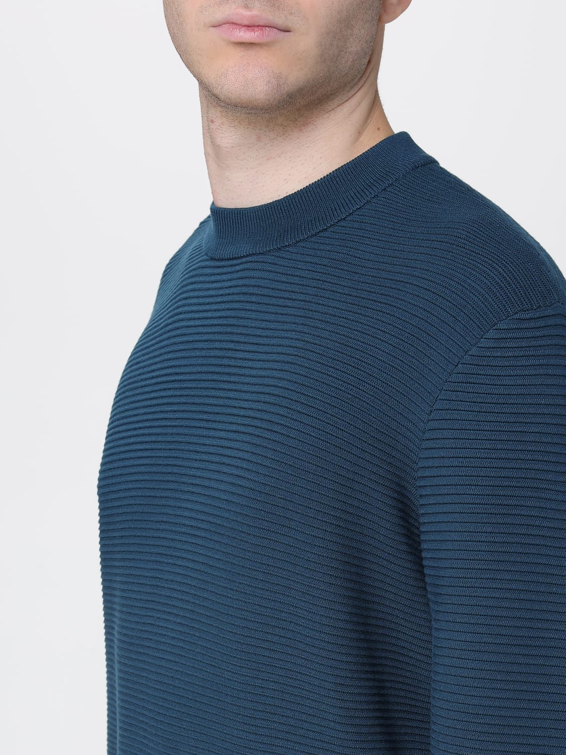 ARMANI EXCHANGE PULLOVER: Pullover herren Armani Exchange, Petroleum Blue - Img 3