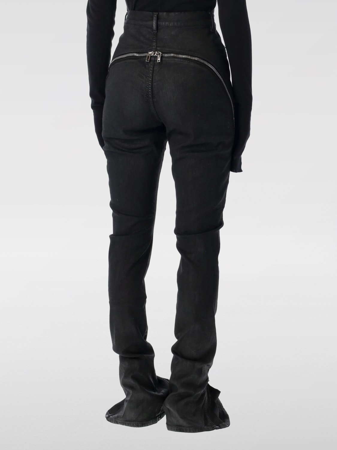 RICK OWENS DRKSHDW JEANS: Jeans femme Rick Owens Drkshdw, Noir - Img 2