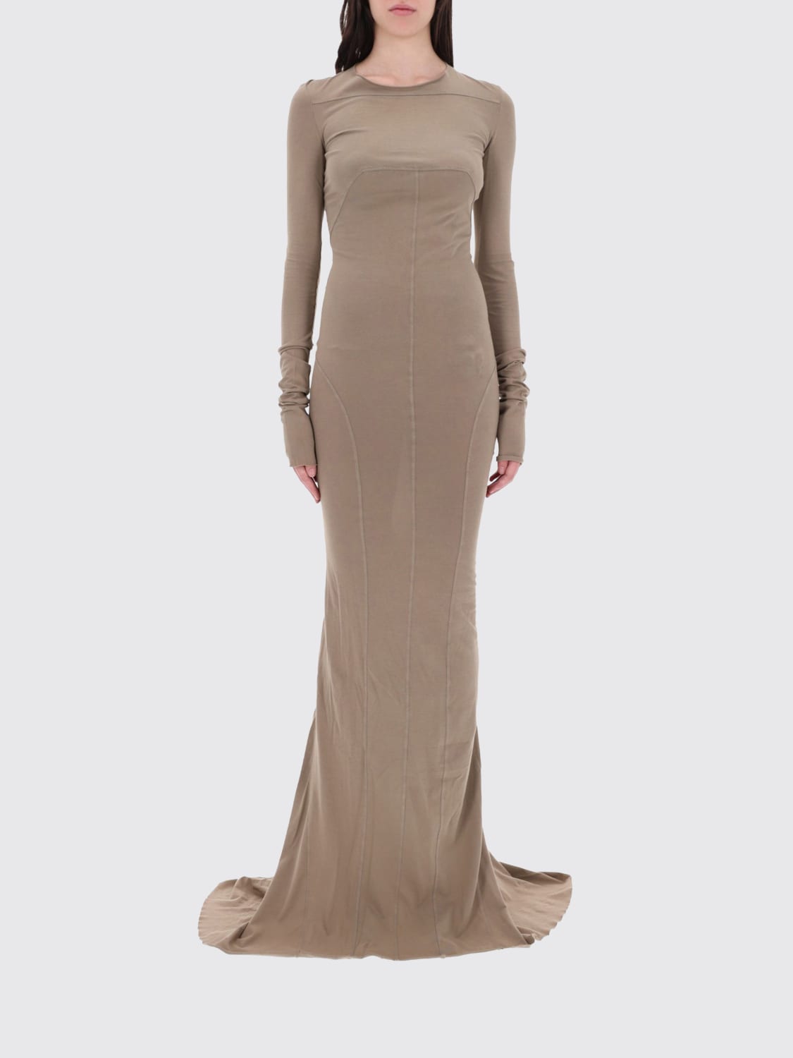 RICK OWENS DRKSHDW KLEID: Kleider damen Rick Owens Drkshdw, Ivory - Img 1