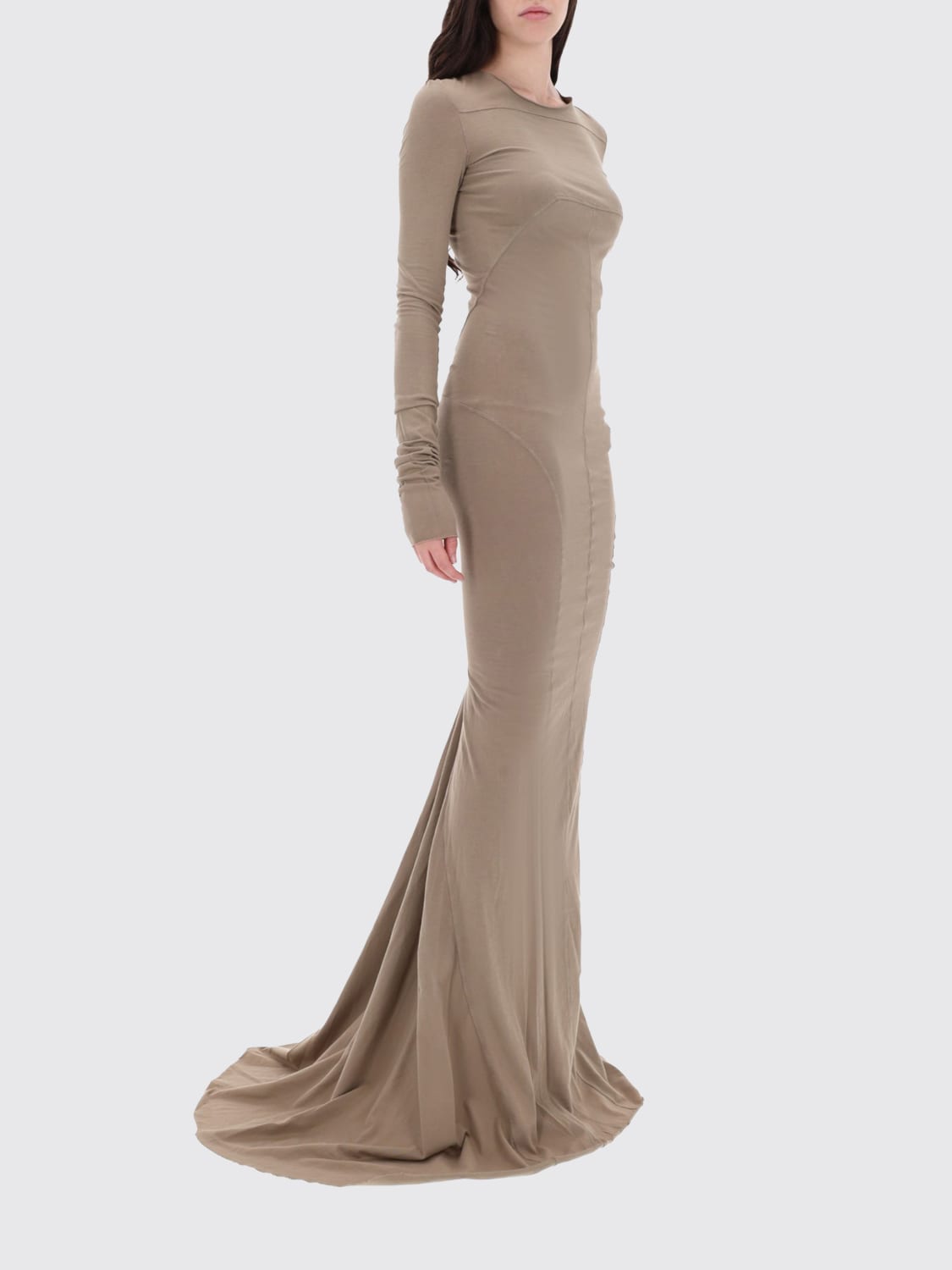 RICK OWENS DRKSHDW KLEID: Kleider damen Rick Owens Drkshdw, Ivory - Img 2