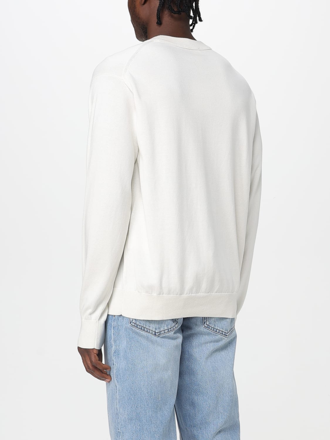 CALVIN KLEIN JEANS SWEATER: Sweater men Calvin Klein Jeans, White - Img 2
