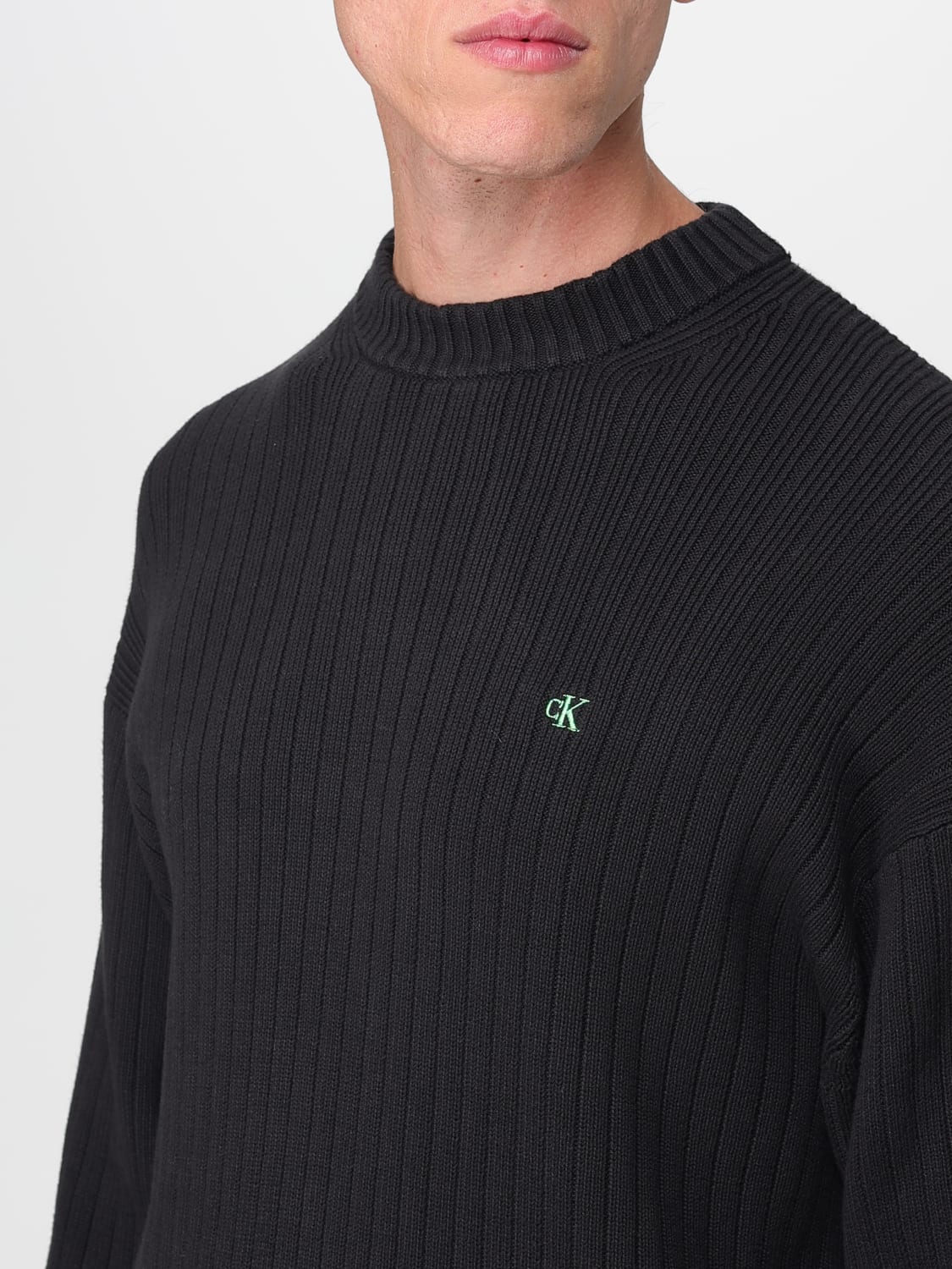 CALVIN KLEIN JEANS SWEATER: Sweater men Calvin Klein Jeans, Black - Img 3