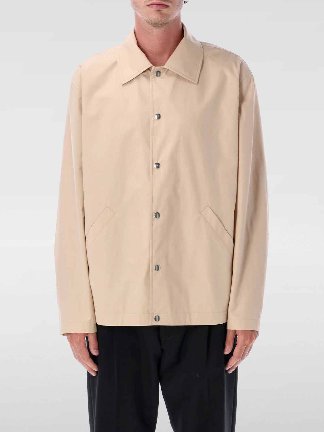 JIL SANDER JACKET: Jacket men Jil Sander, Yellow Cream - Img 1
