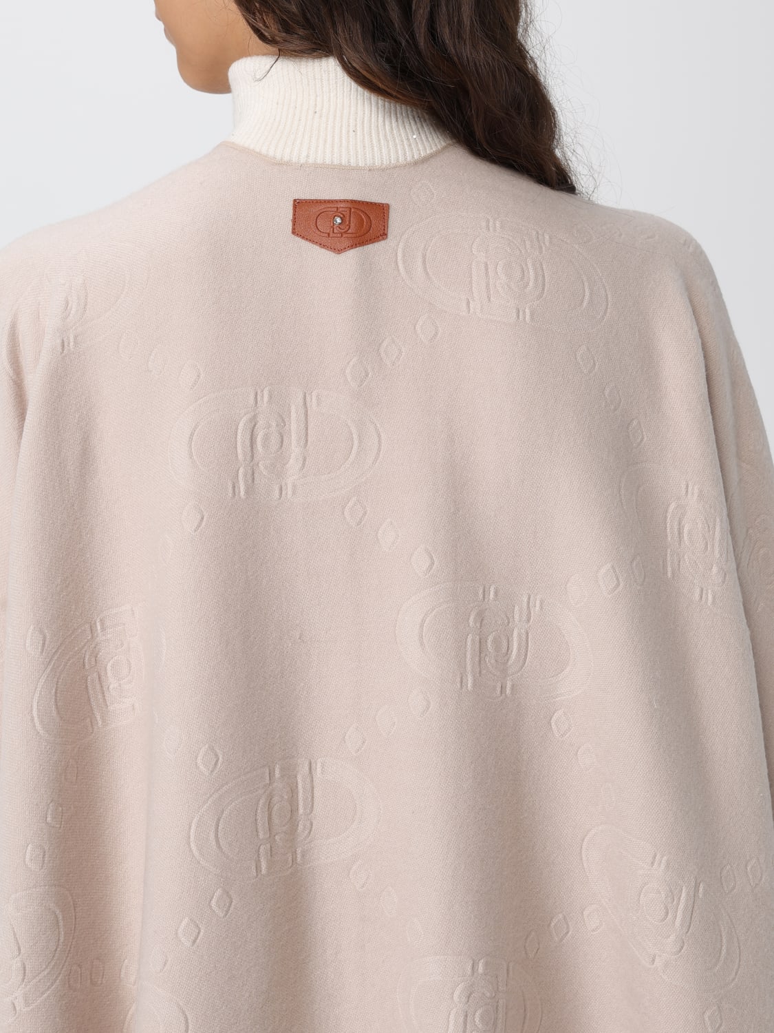 LIU JO COAT: Sweater woman Liu Jo, Beige - Img 4