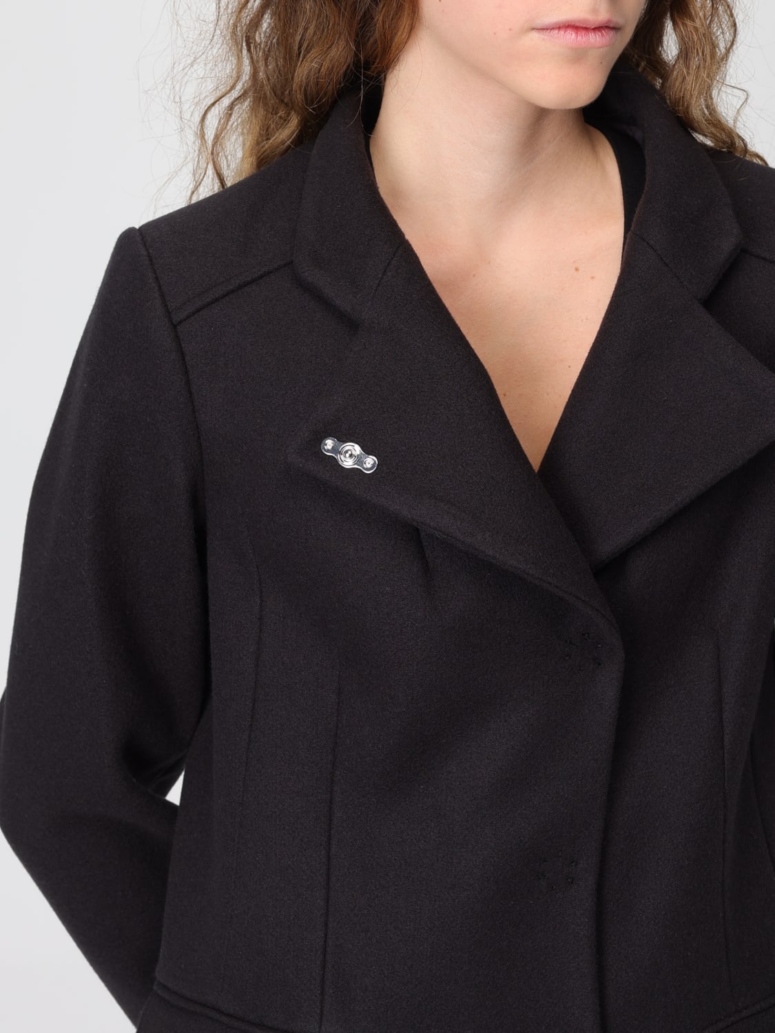 LIU JO MANTEL: Mantel damen Liu Jo, Schwarz - Img 4