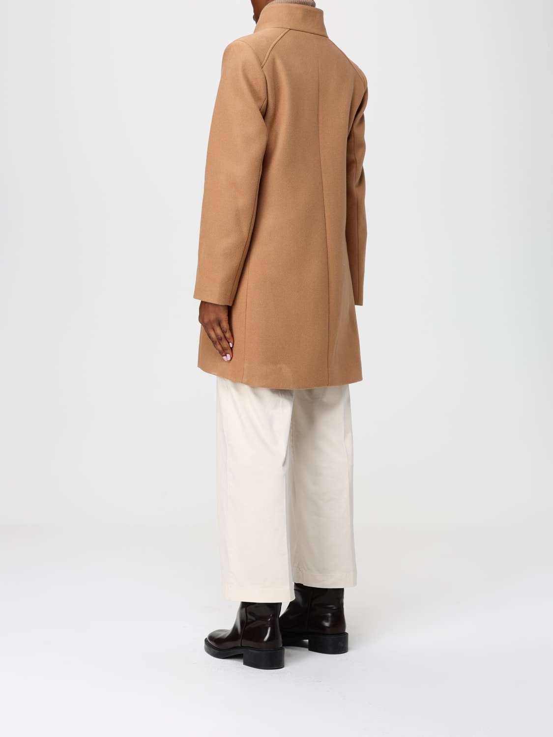 LIU JO COAT: Coat woman Liu Jo, Biscuit - Img 2