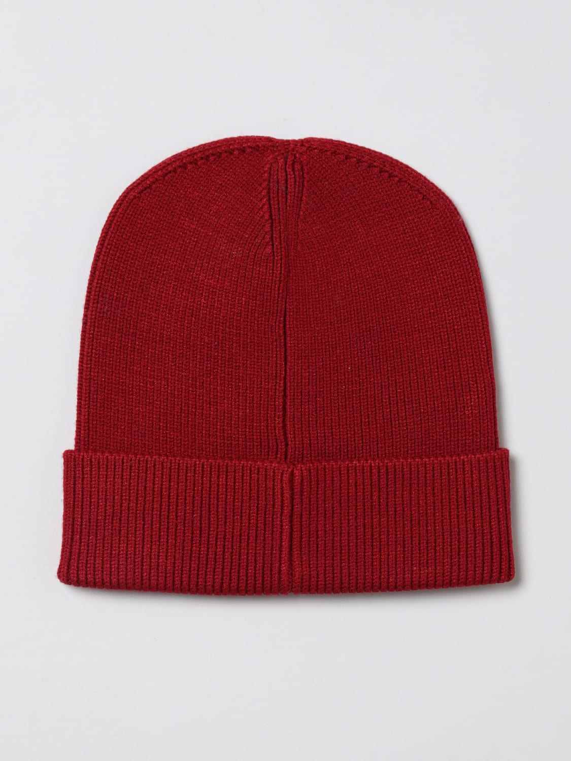 LIU JO CAPPELLO: Cappello Liu Jo in misto viscosa con logo ricamato , Bordeaux - Img 2