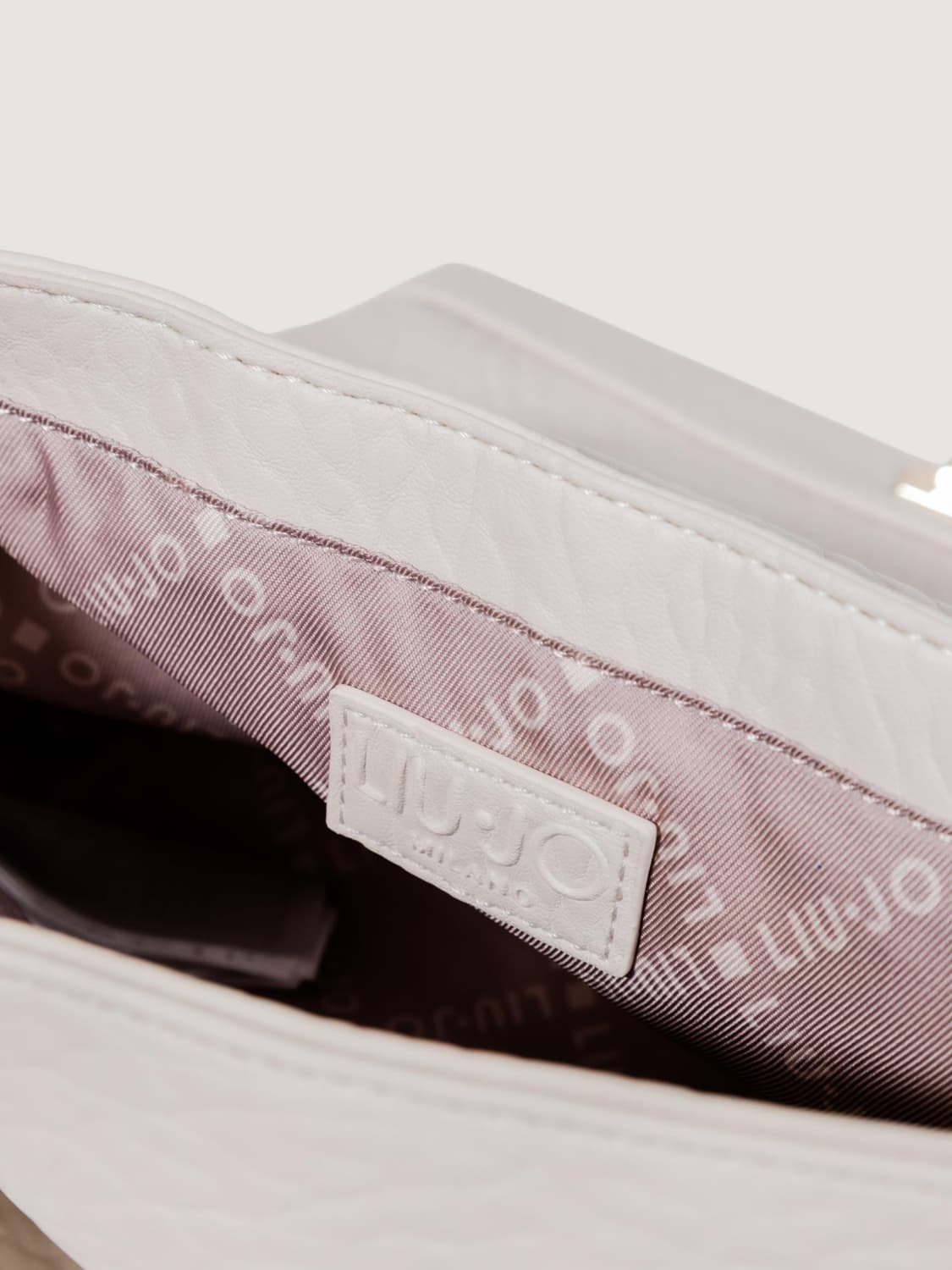 LIU JO SHOULDER BAG: Shoulder bag woman Liu Jo, White - Img 4