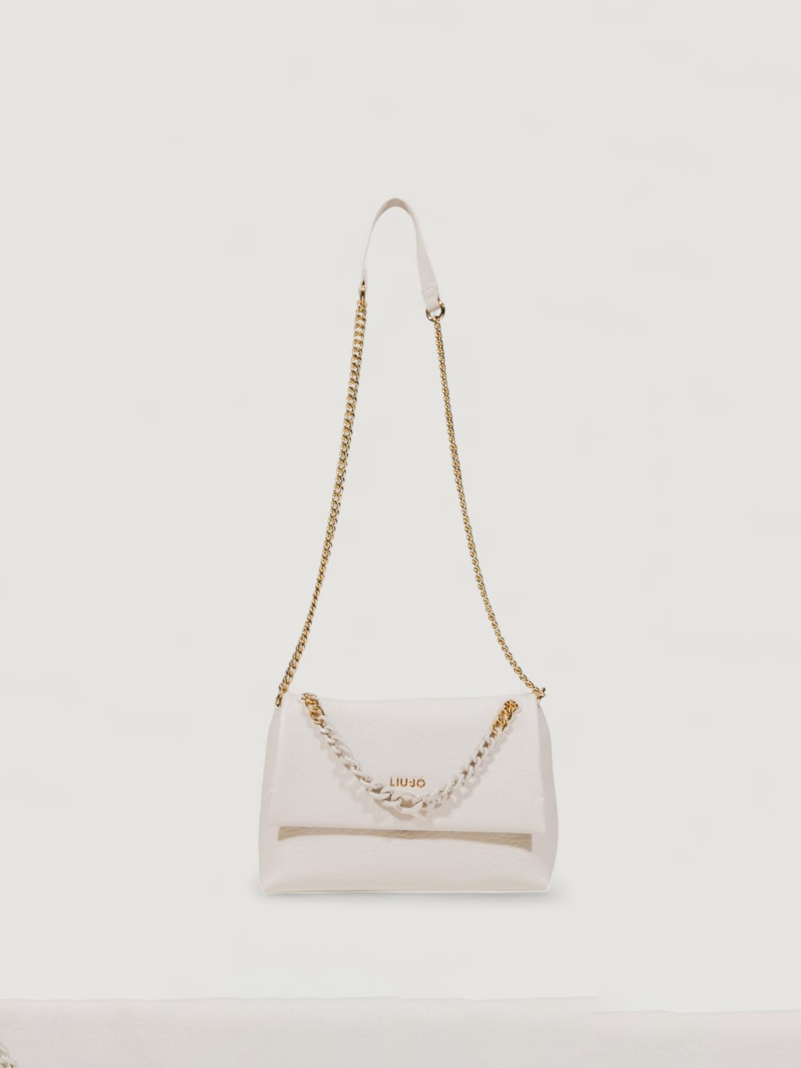 LIU JO SHOULDER BAG: Shoulder bag woman Liu Jo, White - Img 4