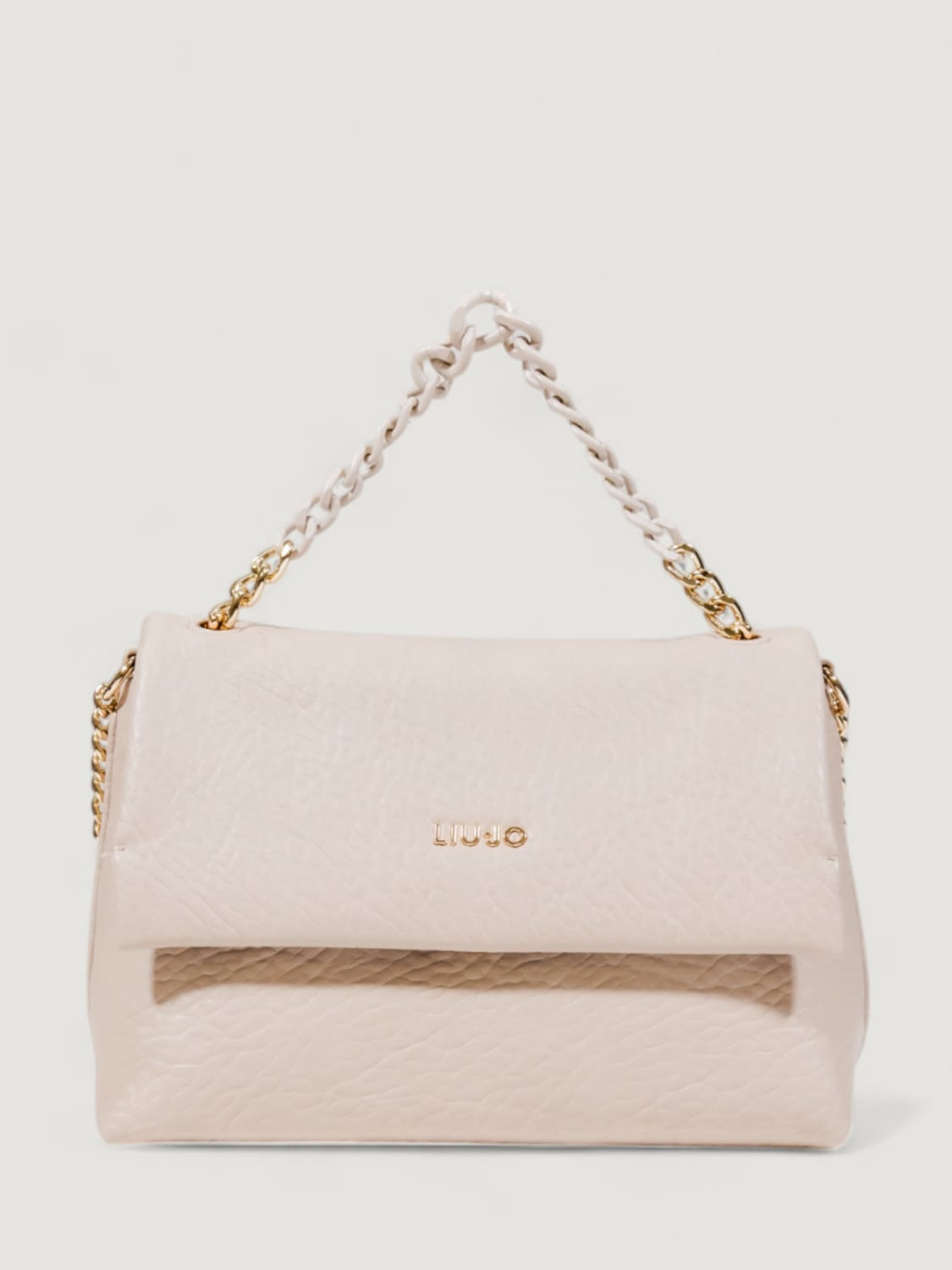 LIU JO SHOULDER BAG: Shoulder bag woman Liu Jo, Beige - Img 1