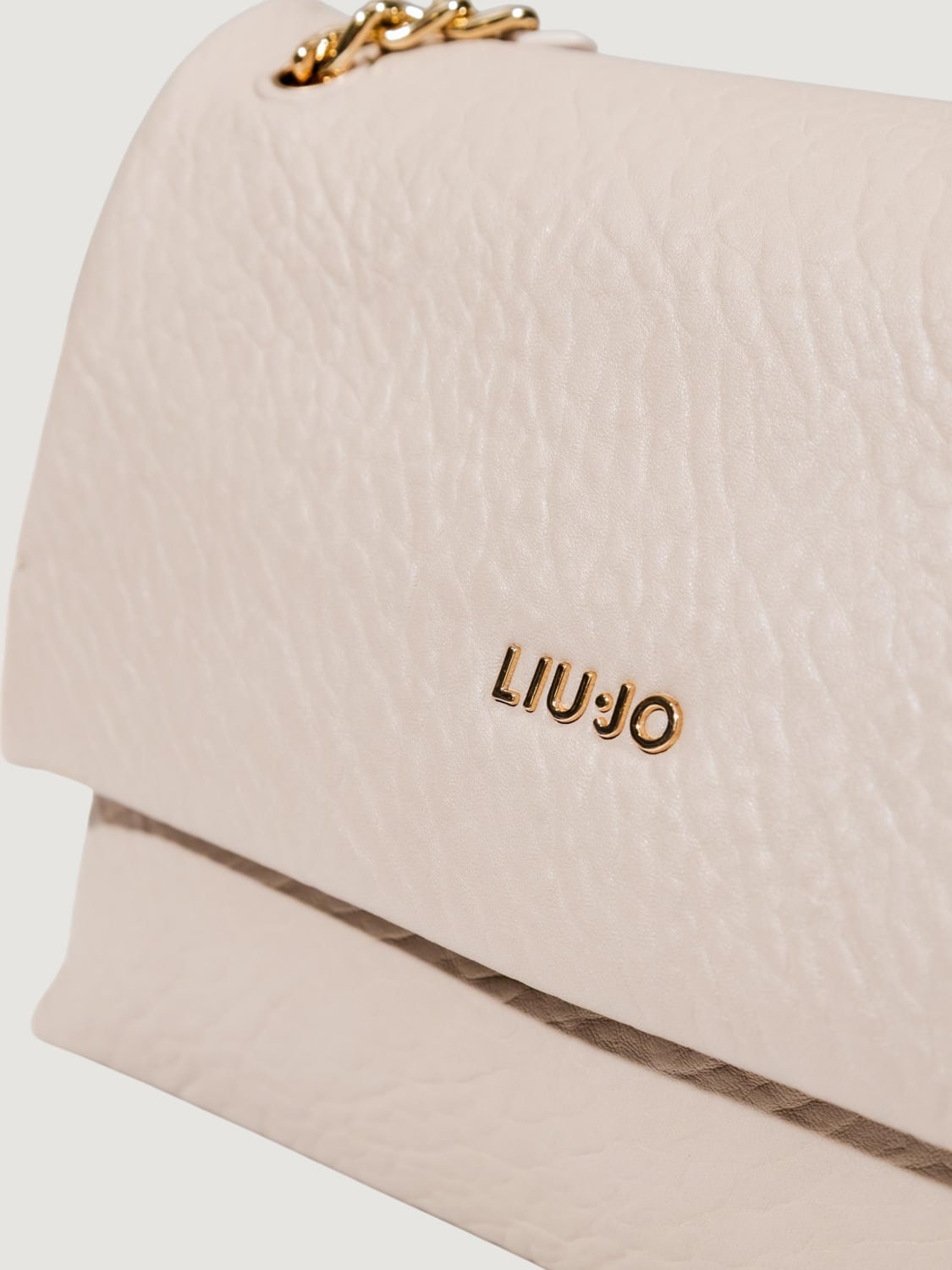LIU JO SHOULDER BAG: Shoulder bag woman Liu Jo, Beige - Img 3