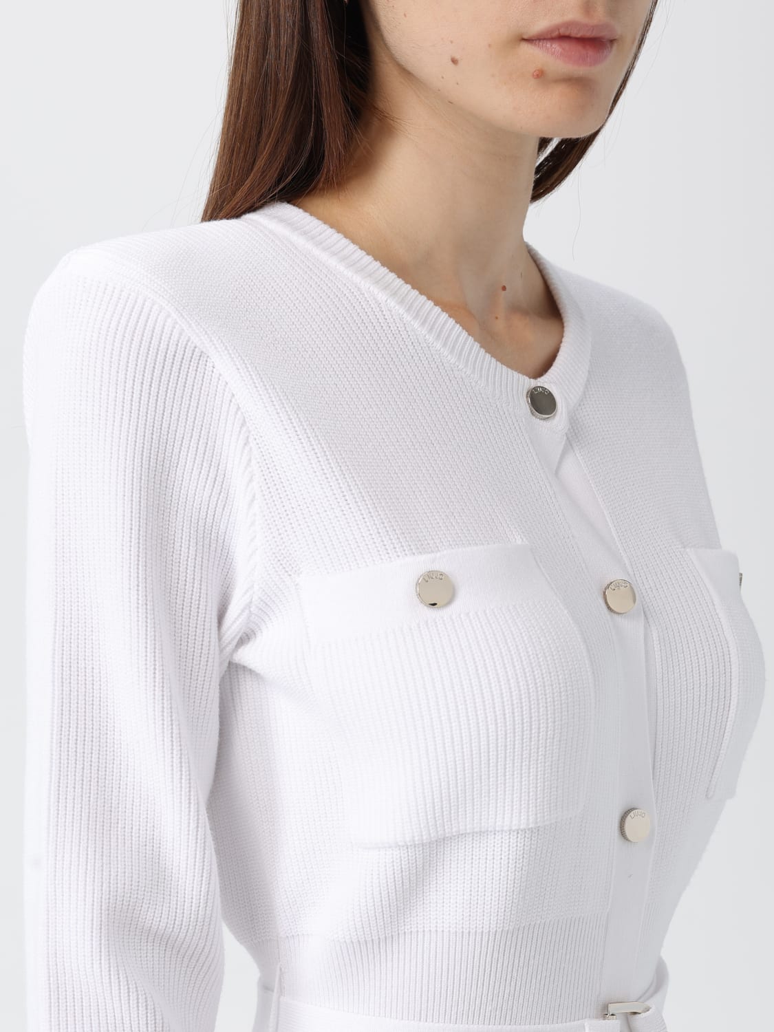 LIU JO ROBE: Robes femme Liu Jo, Blanc - Img 3