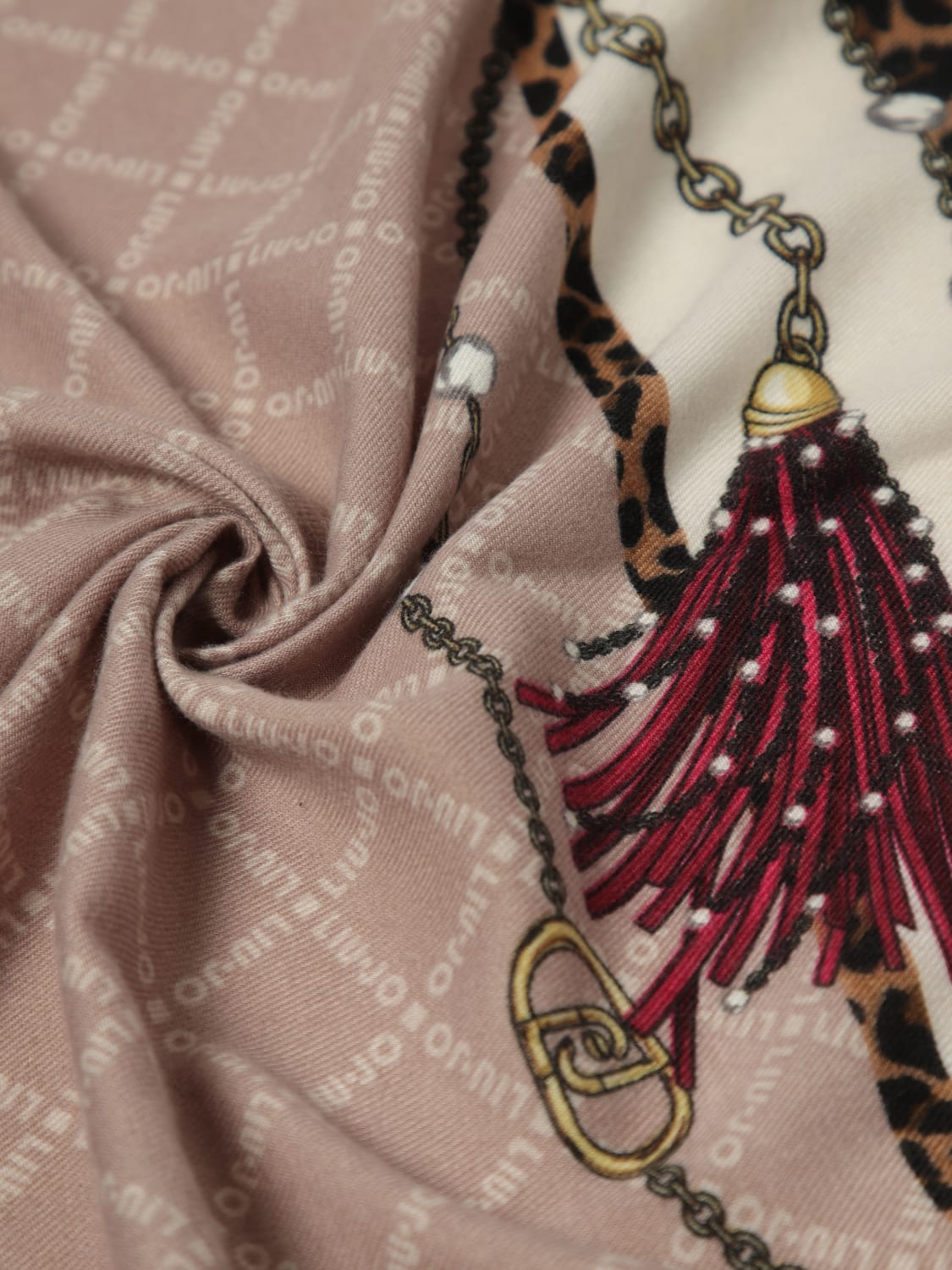 LIU JO SCARF: Scarf woman Liu Jo, Brown - Img 3