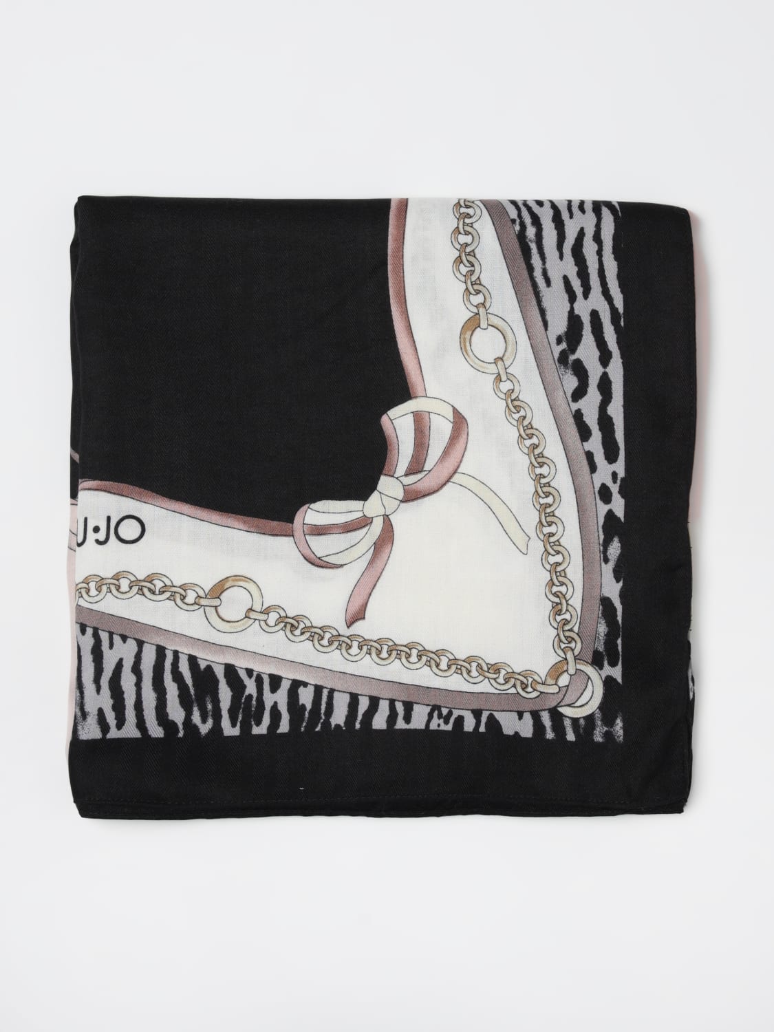 LIU JO NECK SCARF: Neck scarf woman Liu Jo, Black - Img 1