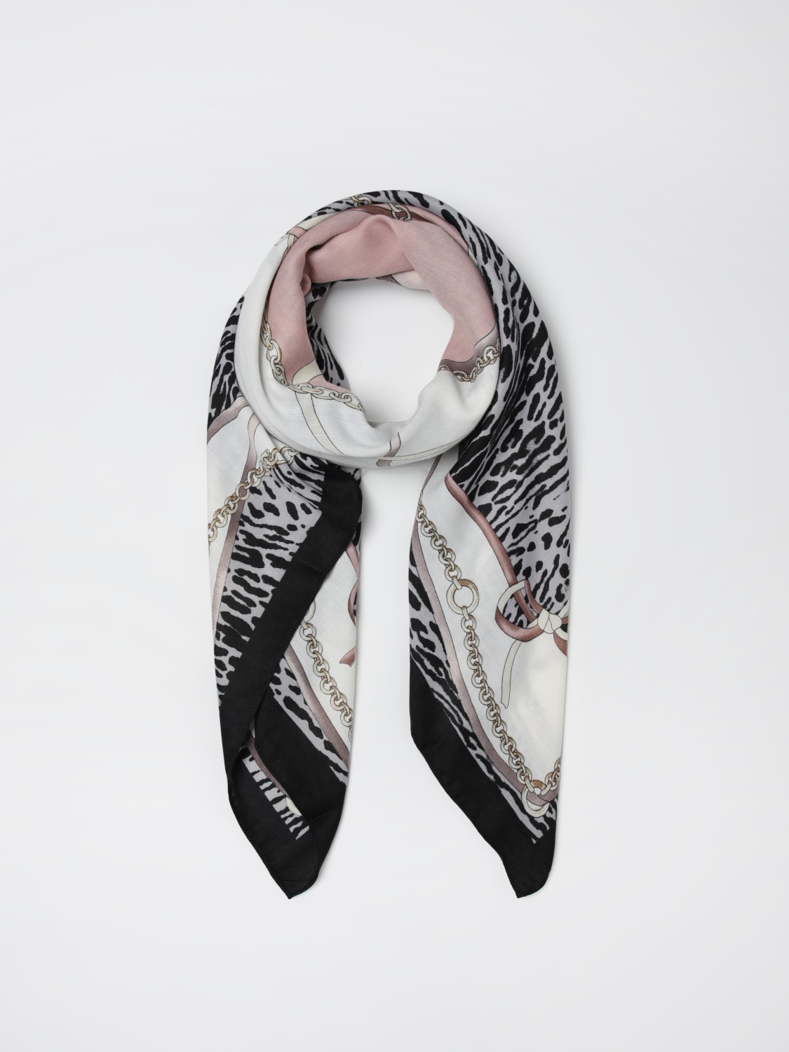 LIU JO NECK SCARF: Neck scarf woman Liu Jo, Black - Img 2