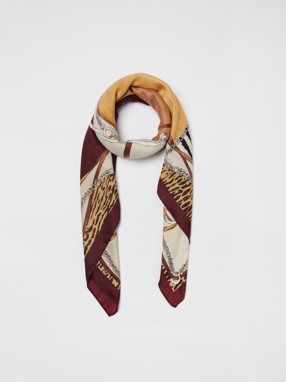 LIU JO NECK SCARF: Neck scarf woman Liu Jo, Brown - Img 2