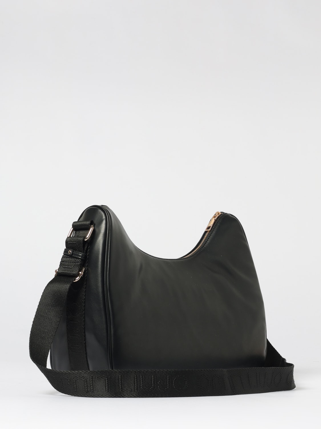 LIU JO BORSA A TRACOLLA: Borsa Liu Jo in pelle sintetica, Nero - Img 2