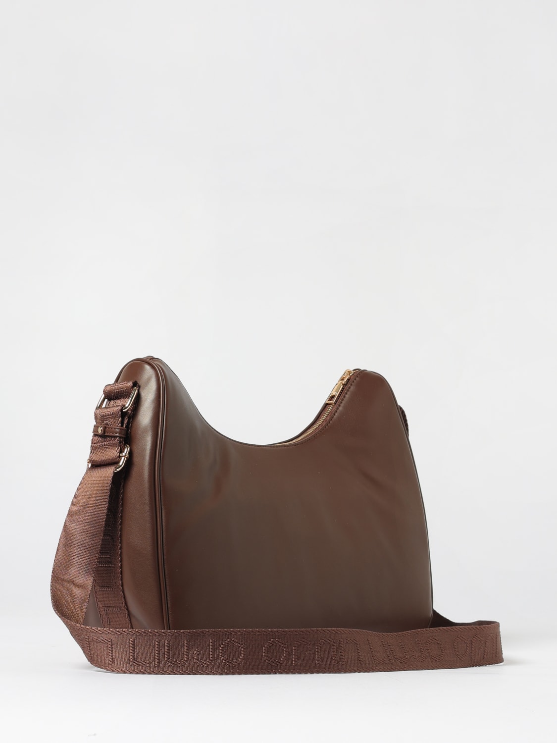 LIU JO BORSA A TRACOLLA: Borsa Liu Jo in pelle sintetica, Moro - Img 2