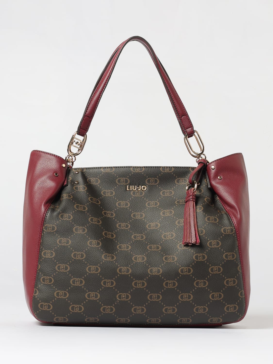 LIU JO SHOULDER BAG: Shoulder bag woman Liu Jo, Wine - Img 1