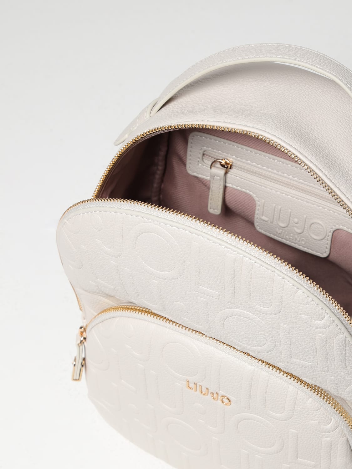 LIU JO BACKPACK: Backpack woman Liu Jo, White - Img 4