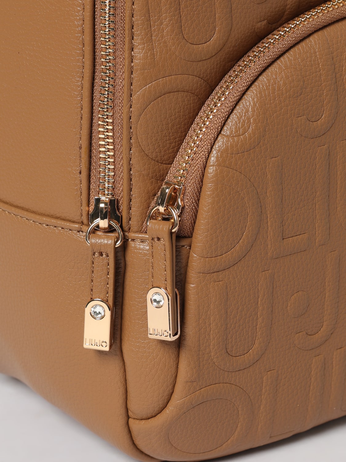 LIU JO BACKPACK: Backpack woman Liu Jo, Brown - Img 3