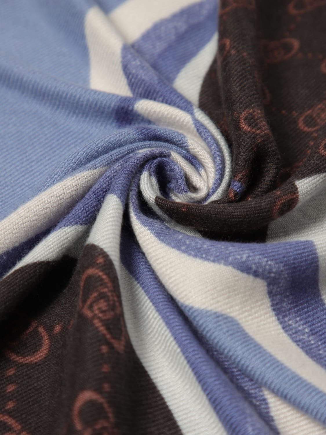 LIU JO BUFANDA: Bufanda mujer Liu Jo, Azul Oscuro - Img 3