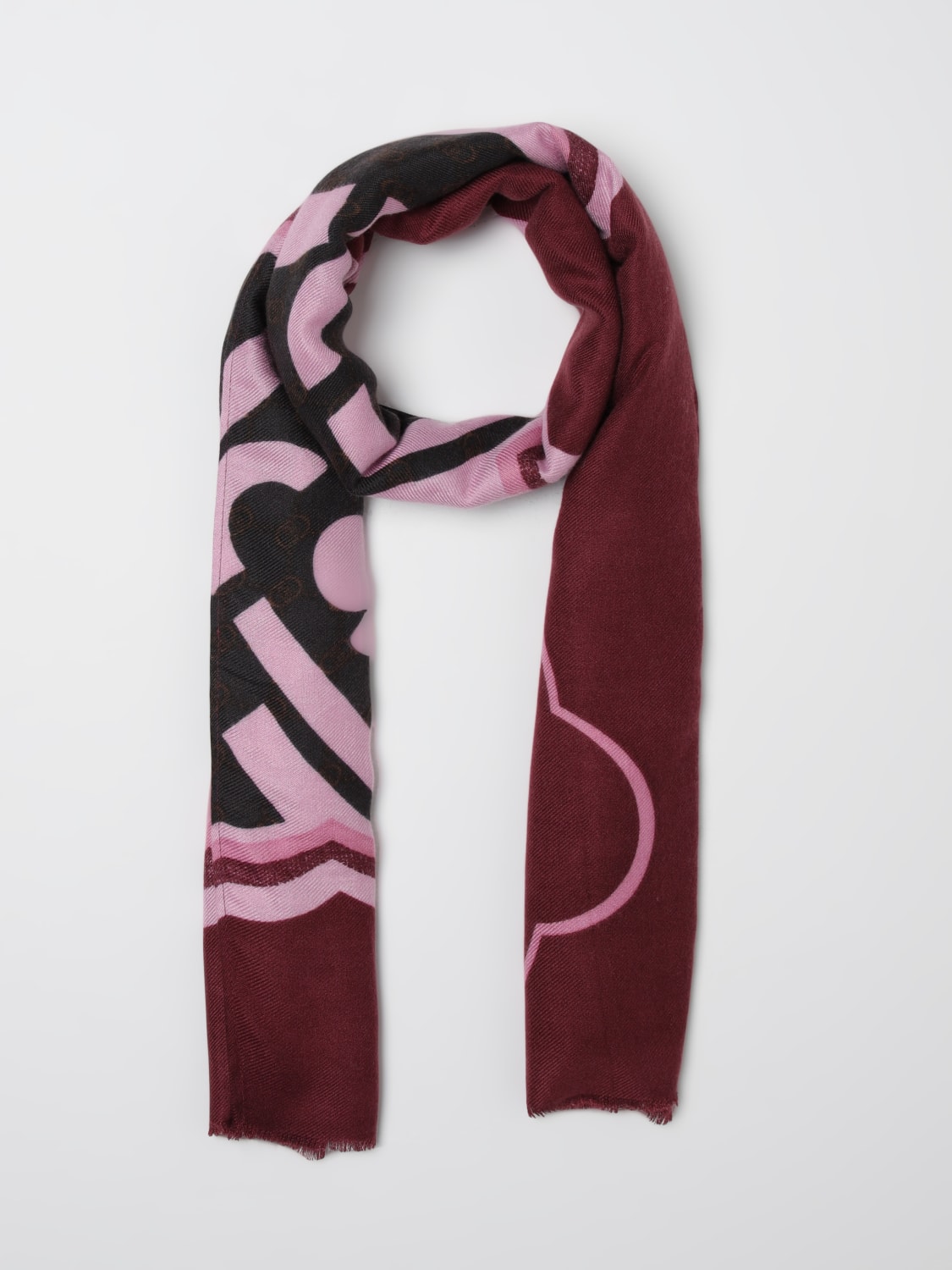 LIU JO BUFANDA: Bufanda mujer Liu Jo, Vino - Img 2