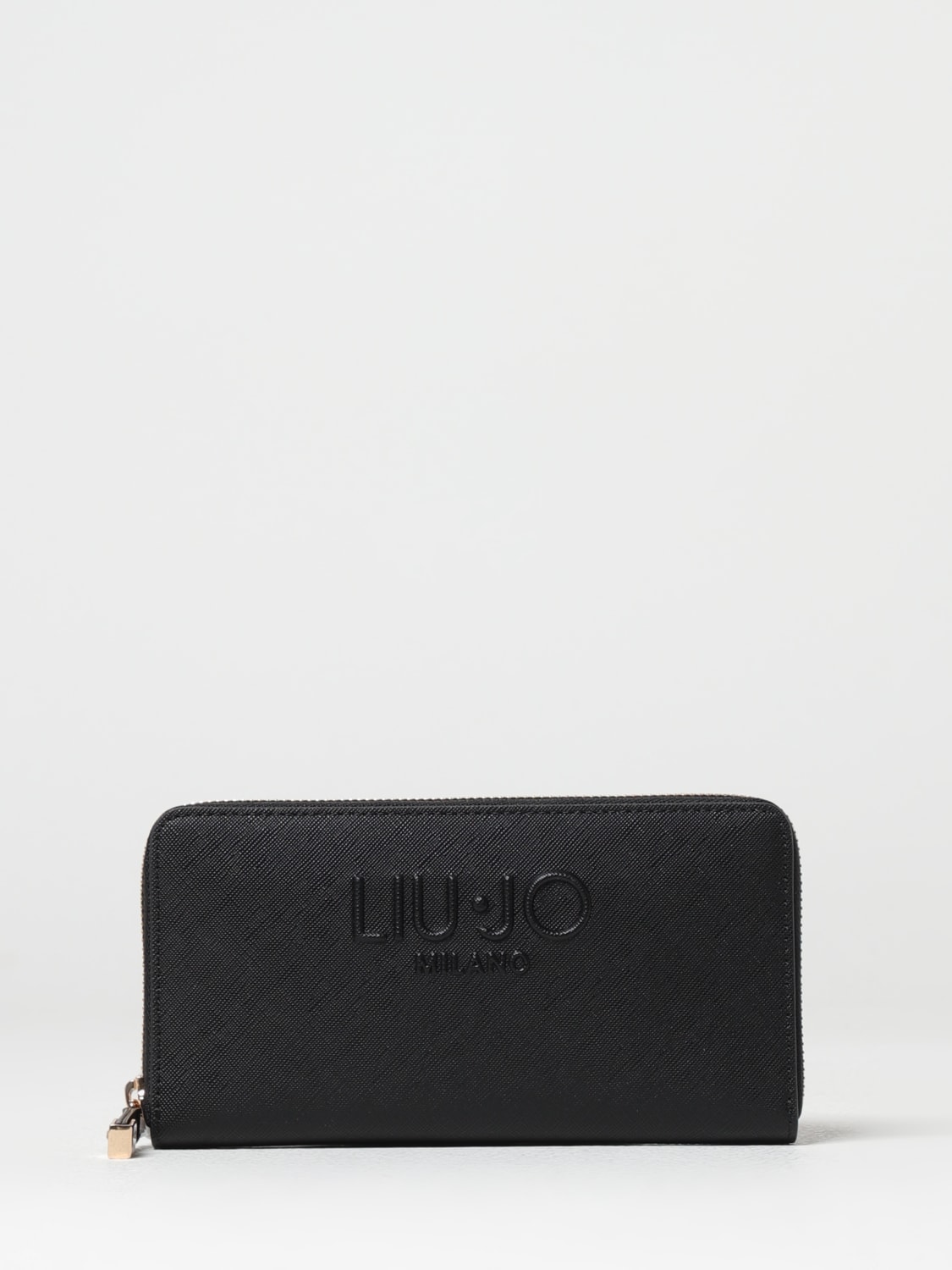 LIU JO WALLET: Wallet woman Liu Jo, Black - Img 1