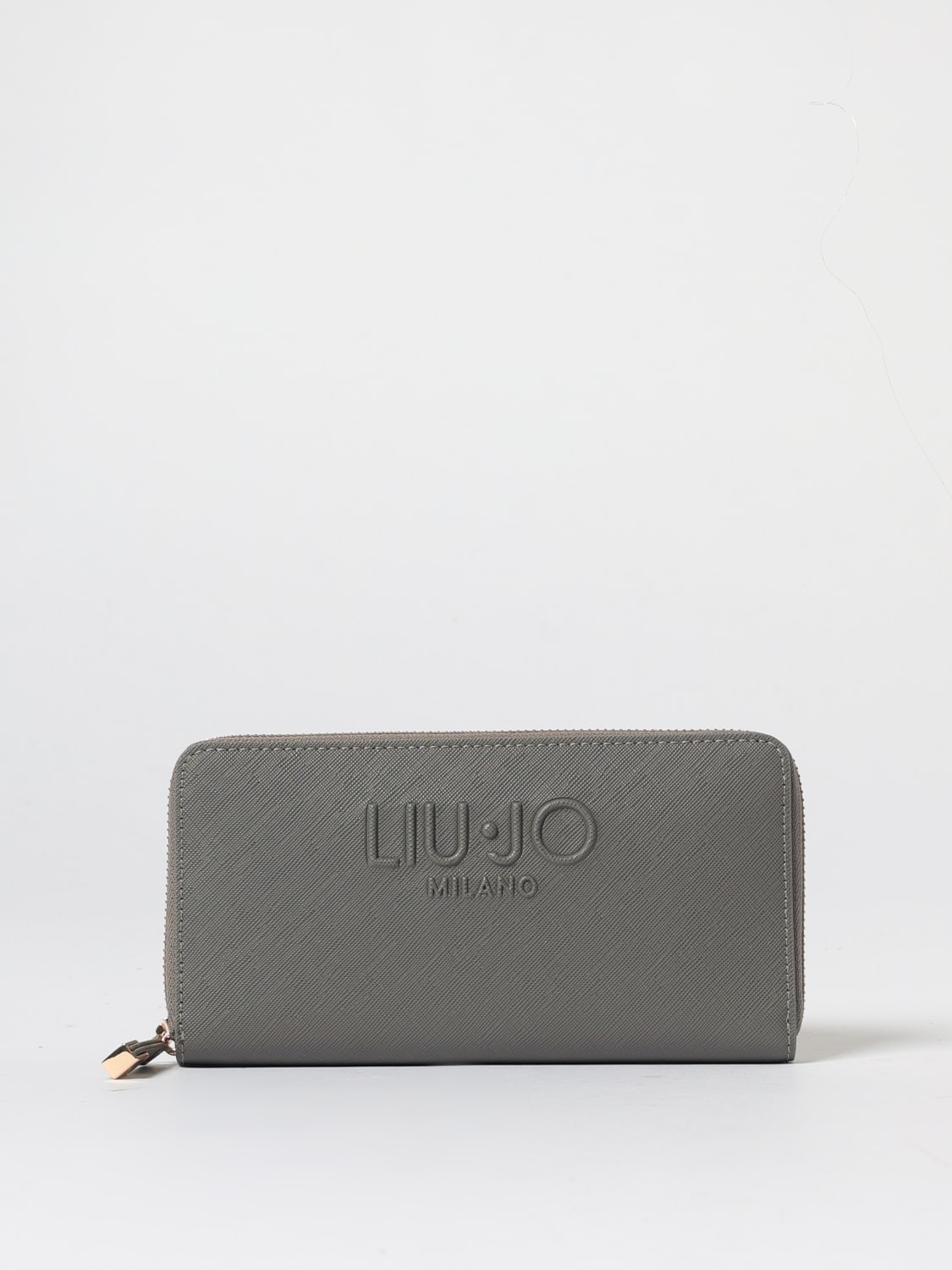 LIU JO WALLET: Wallet woman Liu Jo, Grey - Img 1