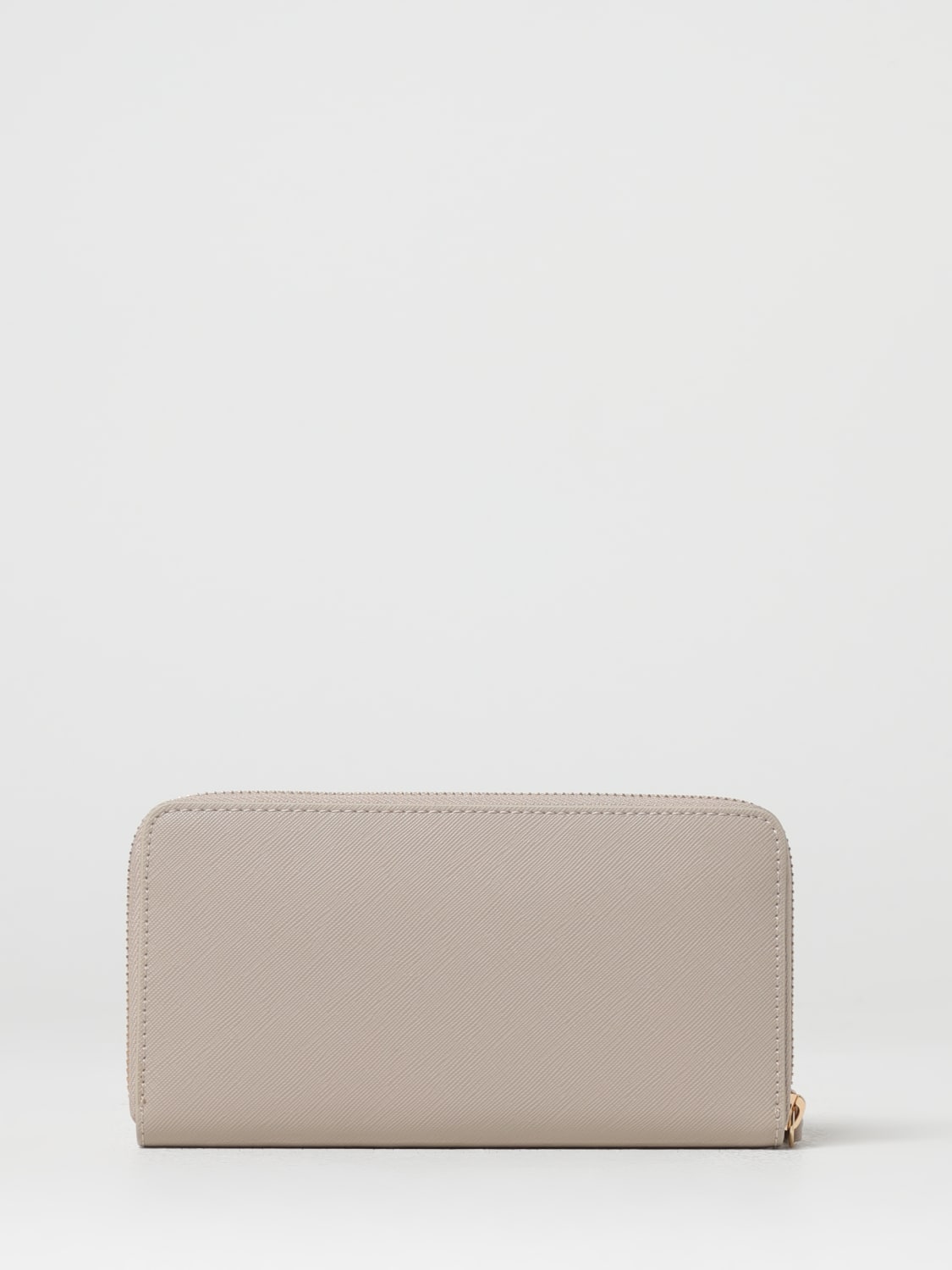 LIU JO PORTAFOGLIO: Portafoglio continental in pelle sintetica saffiano Liu Jo, Beige - Img 3