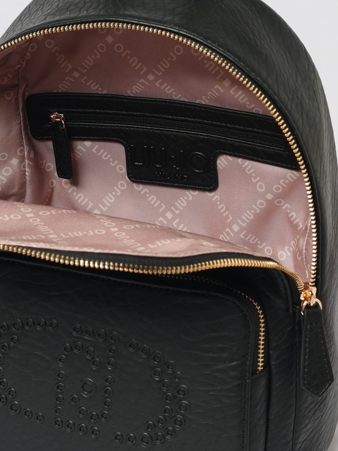 LIU JO BACKPACK: Backpack woman Liu Jo, Black - Img 4