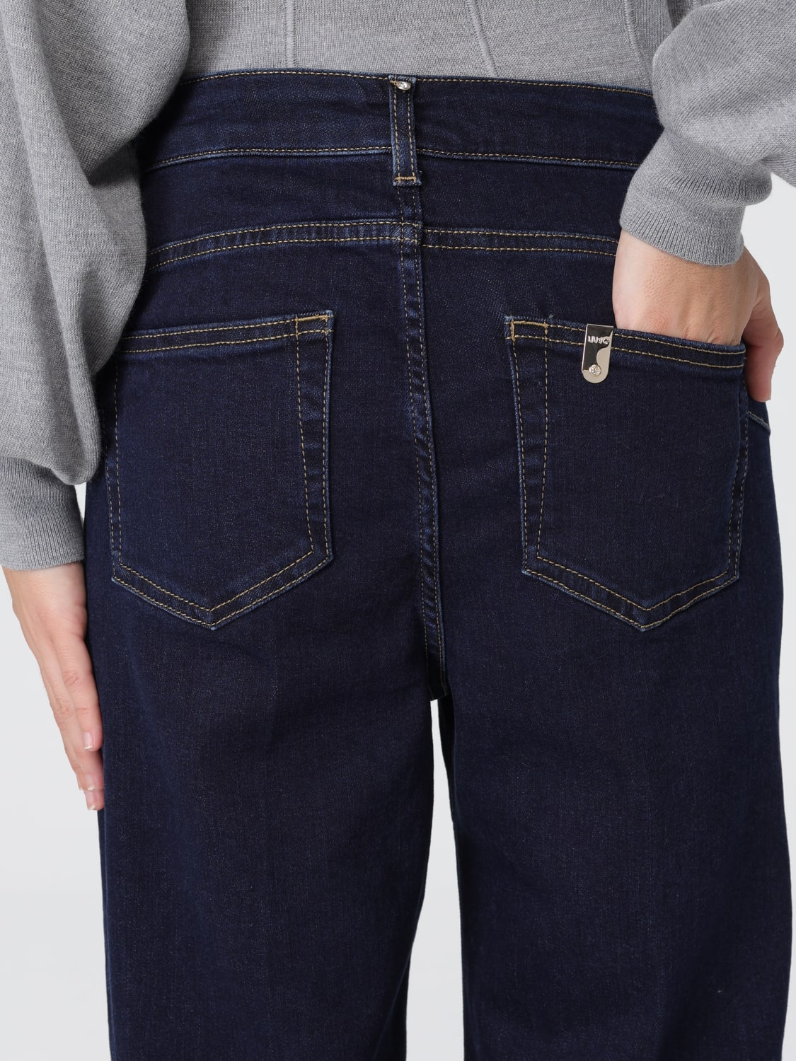 LIU JO JEANS: Jeans woman Liu Jo, Navy - Img 3