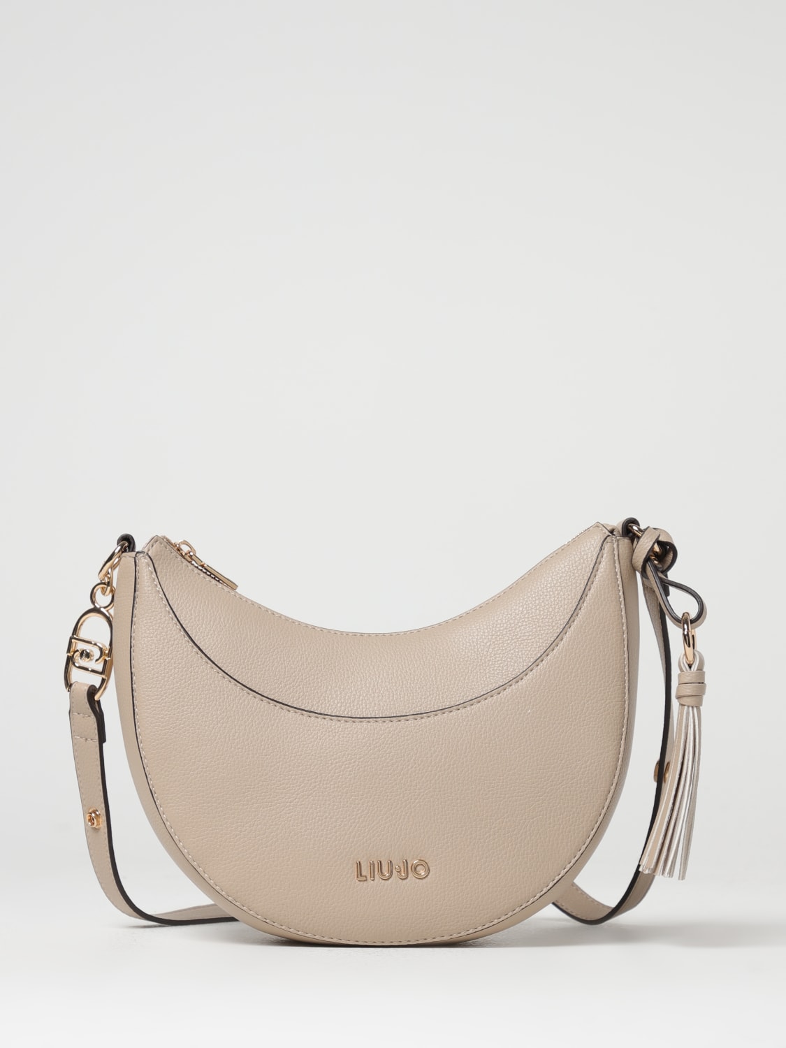 LIU JO SHOULDER BAG: Shoulder bag woman Liu Jo, Beige - Img 1