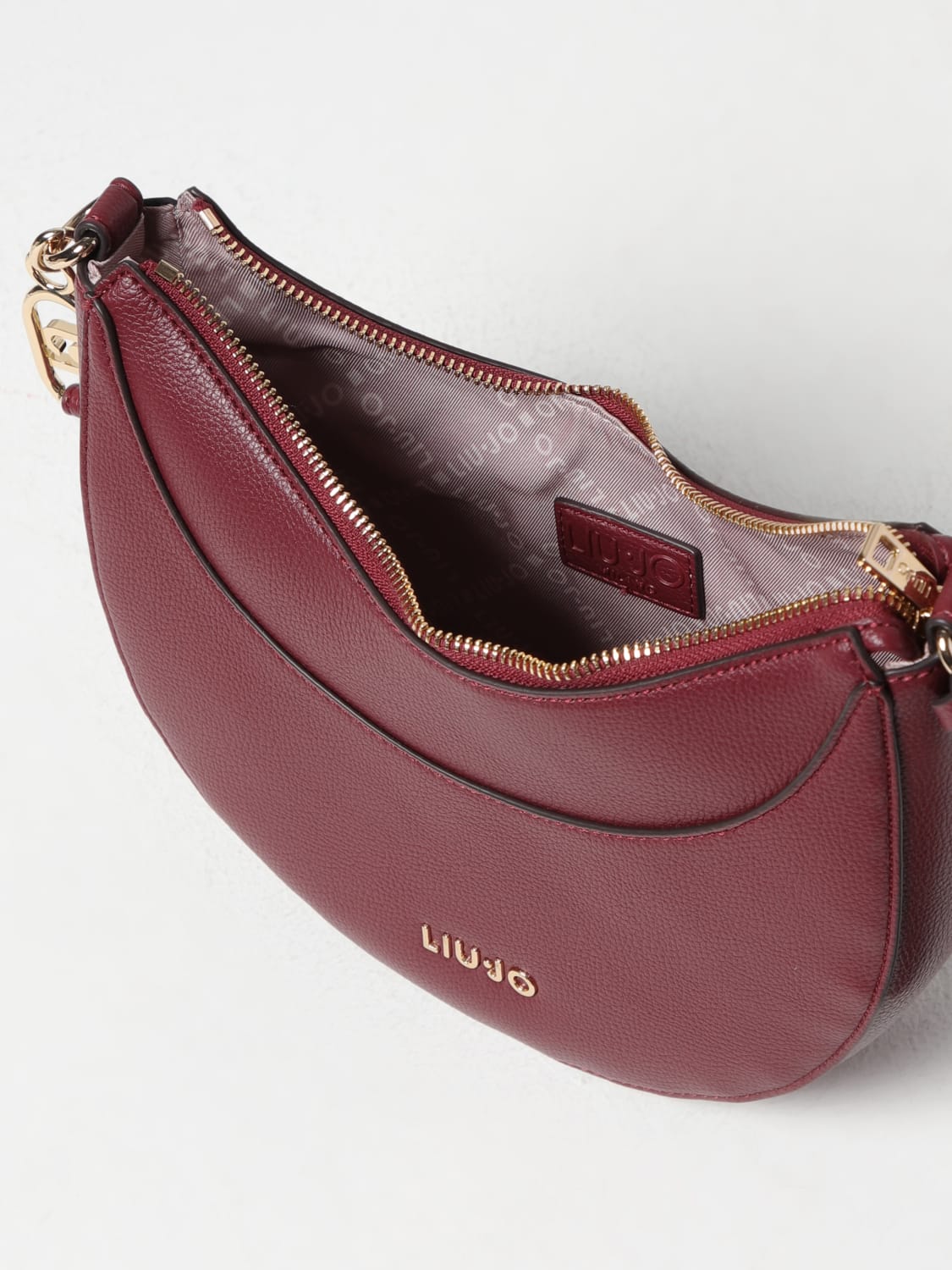 LIU JO SHOULDER BAG: Shoulder bag woman Liu Jo, Wine - Img 3