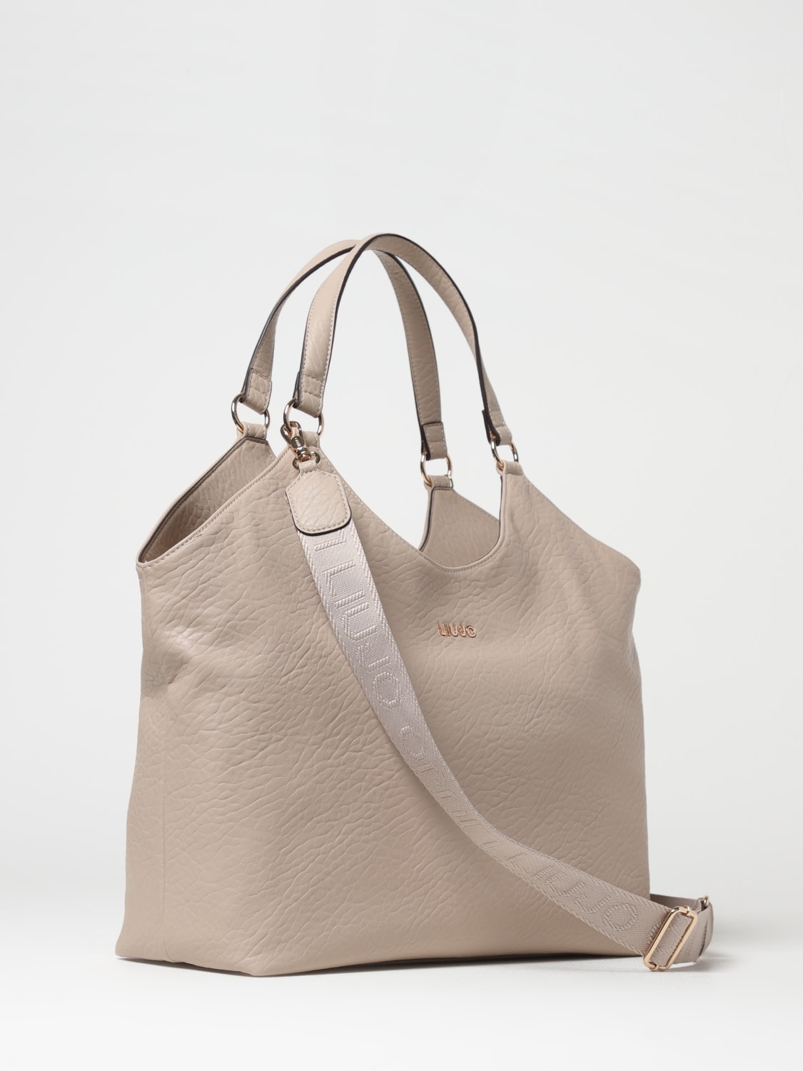 LIU JO SHOULDER BAG: Shoulder bag woman Liu Jo, Beige - Img 2