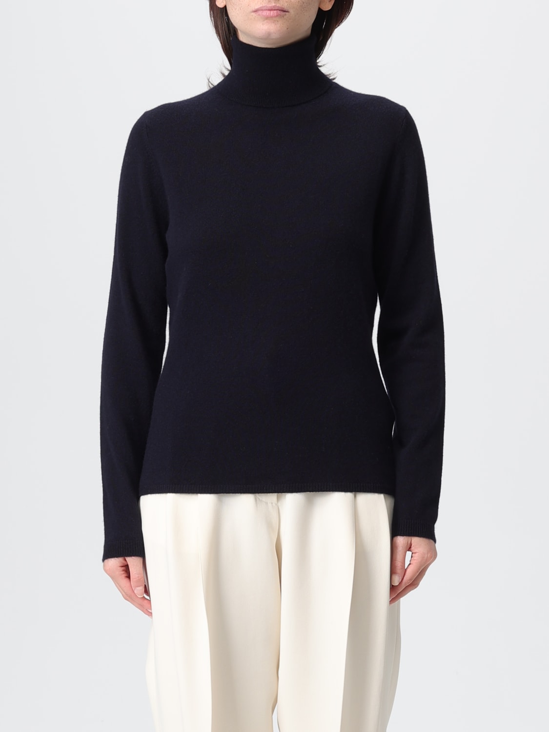 ALLUDE PULL: Pull femme Allude, Noir - Img 1