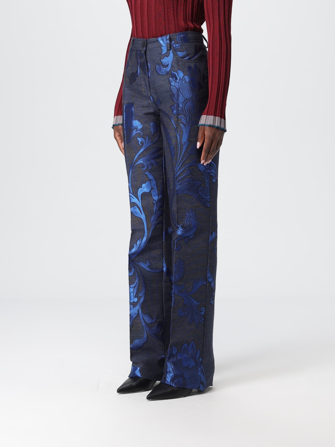 ETRO JEANS: Jeans woman Etro, Multicolor - Img 4