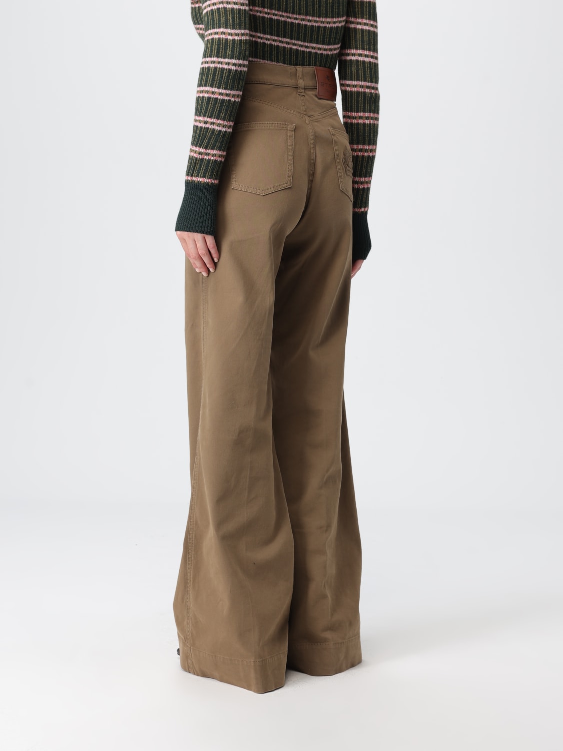 ETRO JEANS: Jeans woman Etro, Sage - Img 3