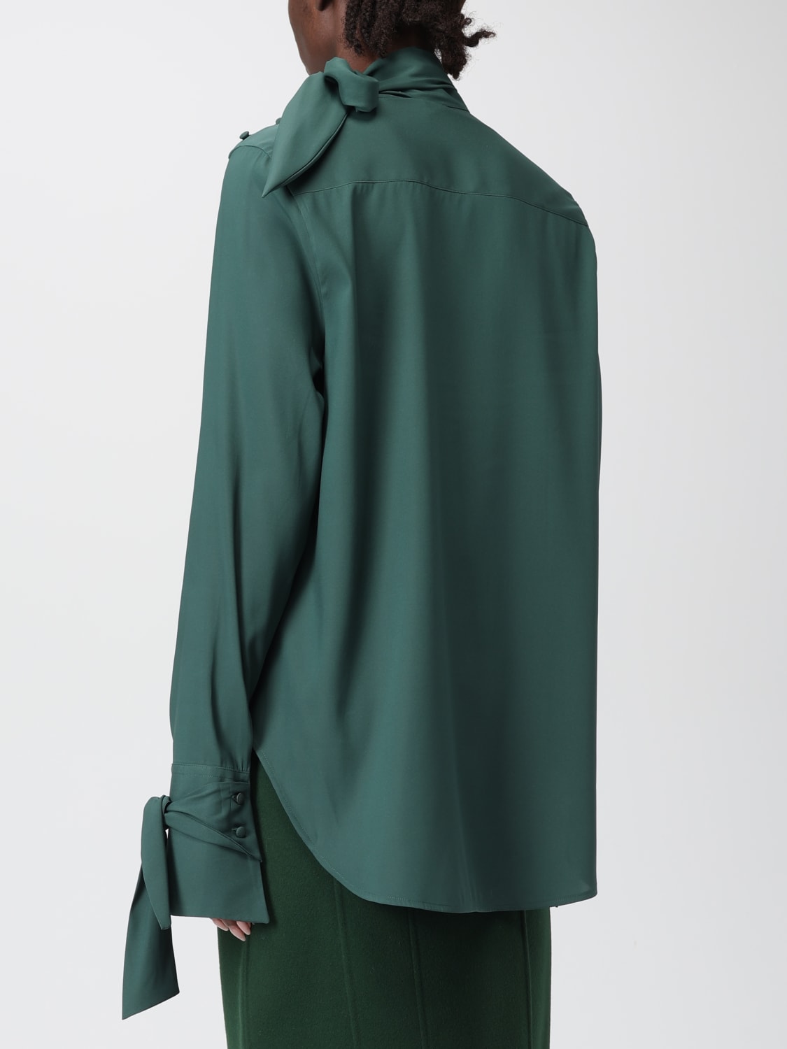 ERMANNO SCERVINO TOP: Shirt woman Ermanno Scervino, Green - Img 3