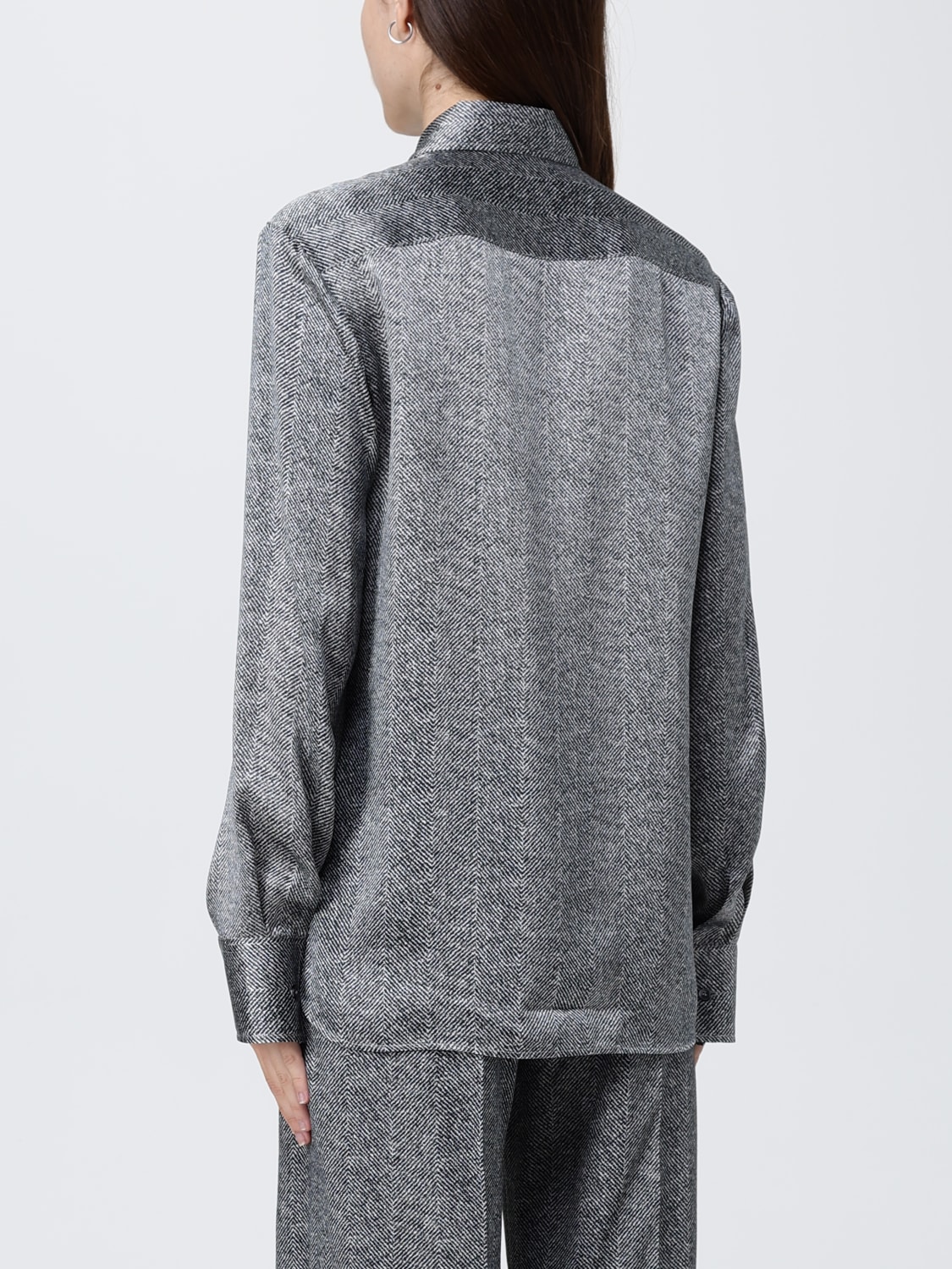 ERMANNO SCERVINO SHIRT: Shirt woman Ermanno Scervino, Grey - Img 3
