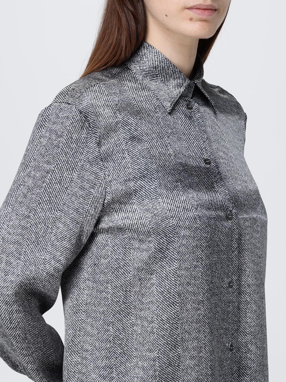 ERMANNO SCERVINO SHIRT: Shirt woman Ermanno Scervino, Grey - Img 5