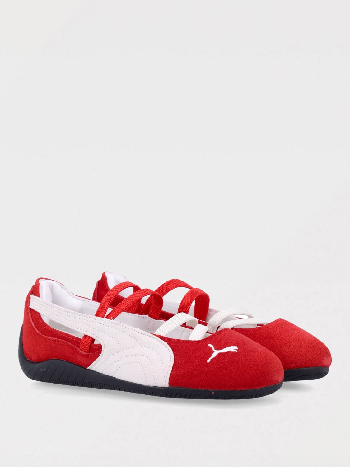 PUMA BALLERINAS: Flache schuhe damen Puma, Rot - Img 2