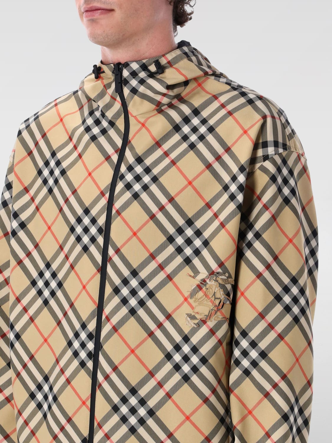 BURBERRY JACKET: Jacket men Burberry, Sand - Img 4