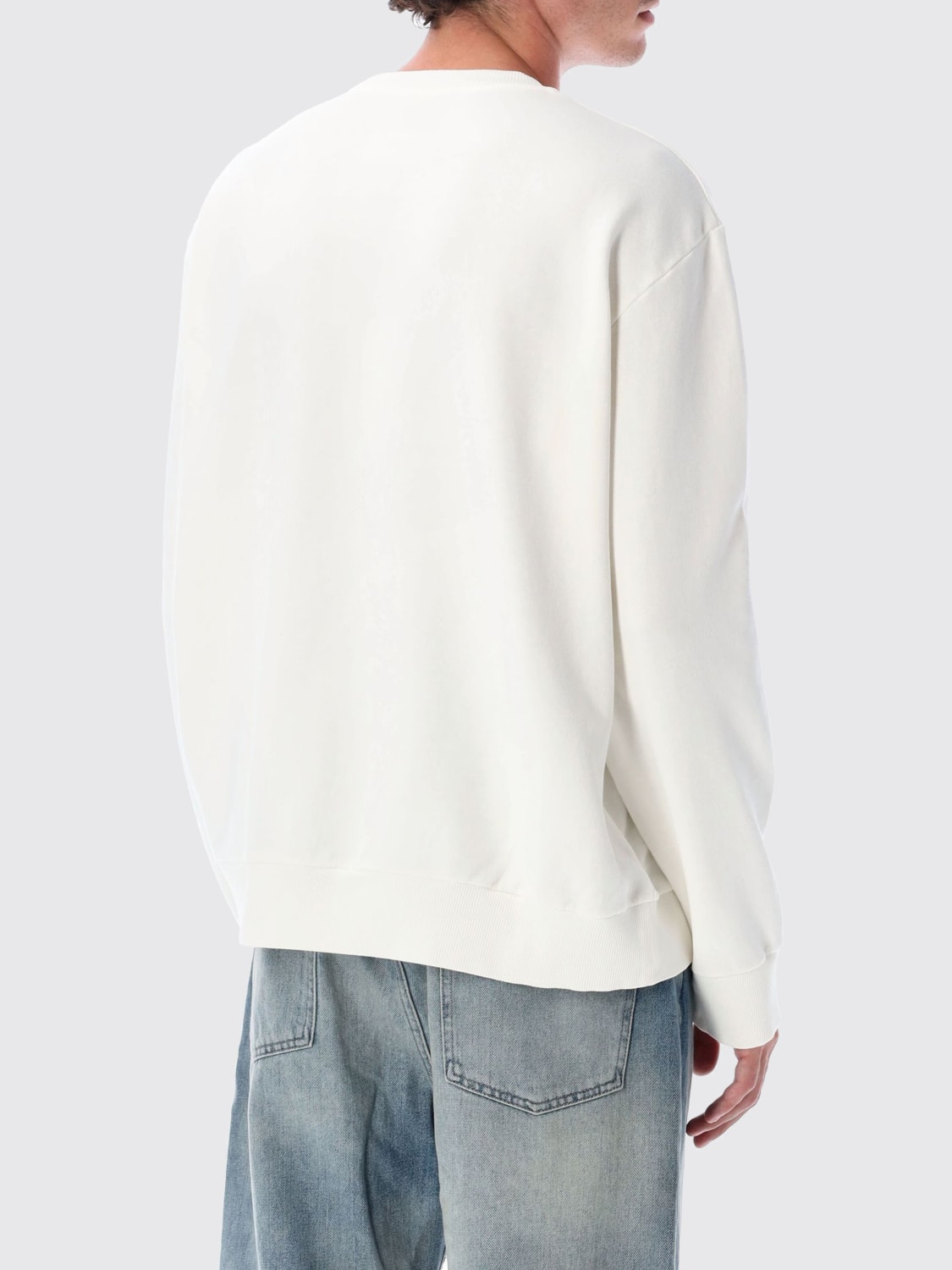 MM6 MAISON MARGIELA 卫衣: 卫衣 男士 Mm6 Maison Margiela, 白色 - Img 2